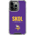 NFL Minnesota Vikings Team Motto iPhone 16 Pro Clear Case